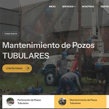 Sitio Web de Empresa de Perforaciones de Pozos